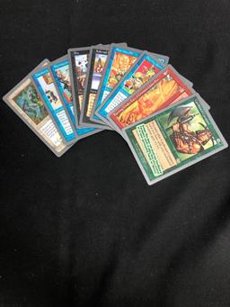 9 Card Lot of Magic the Gathering UNGLUED Rare Cards from Collection - Near Mint or Better