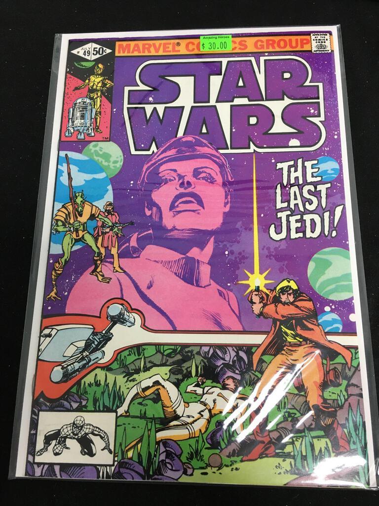 Star Wars #49 Comic Book from Amazing Collection