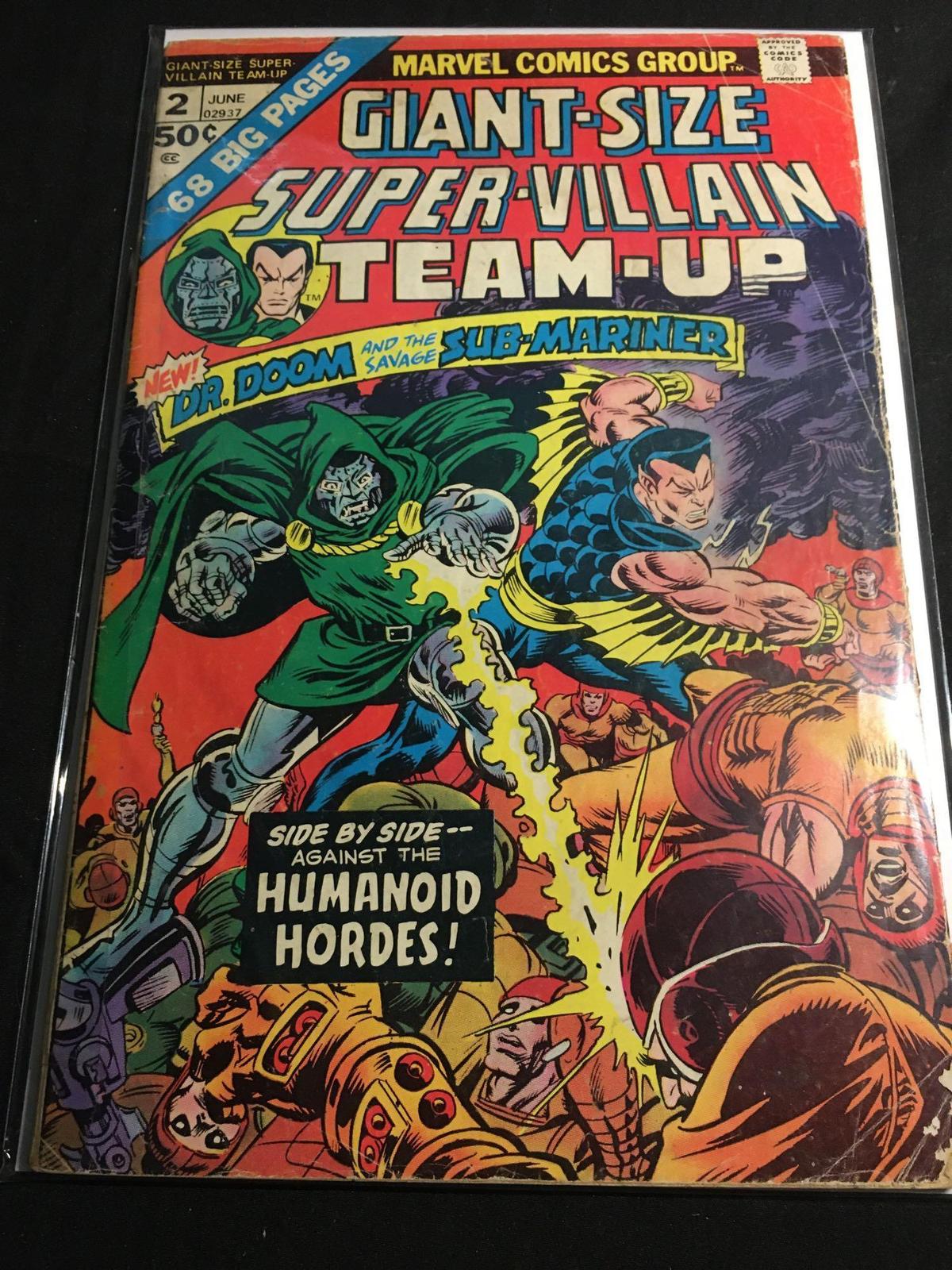 Marvel, Giant-Size Super-Villain Team- Up #2-Comic Book