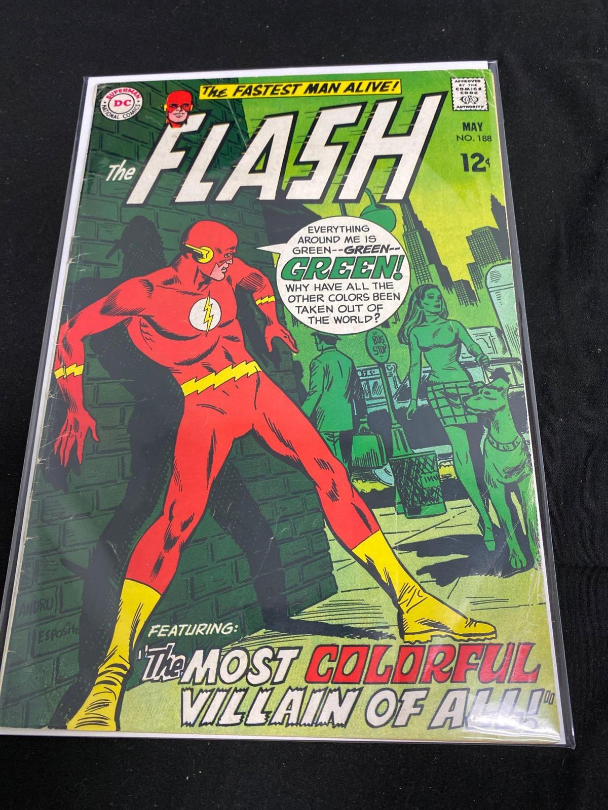 DC, The Flash #188-Comic Book