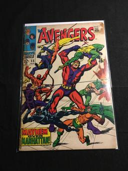 Marvel, The Avengers #55-Comic Book