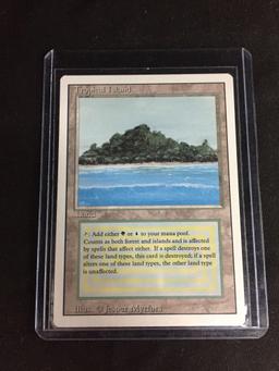 Magic the Gathering TROPICAL ISLAND Revised Dual Land Trading Card