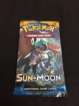 Sealed Pokemon SUN & MOON 10 Card Booster Pack