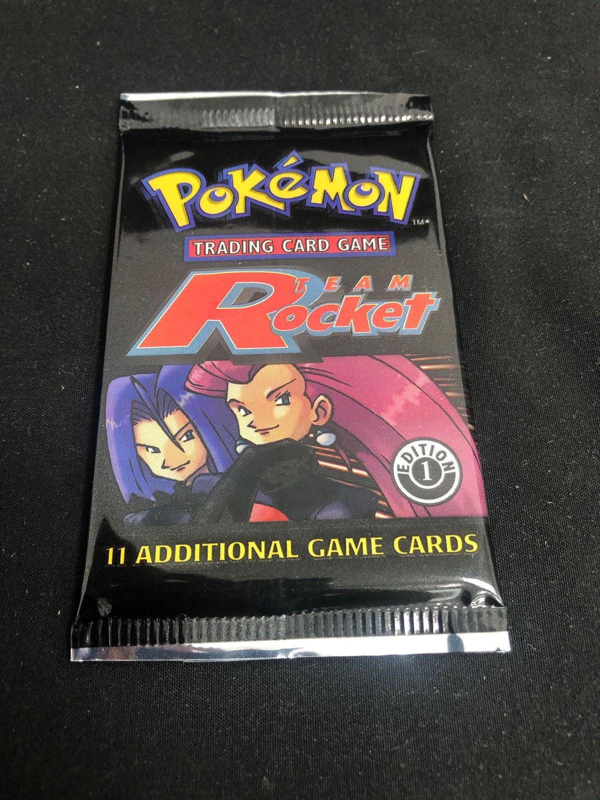 Pokemon Team Rocket 1st Edition 11 Card Booster Pack - SEE DESCRIPTION