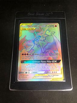 2019 Pokemon Cosmic Eclipse Secret Rare Holo Charizard & Braixen GX 251/236