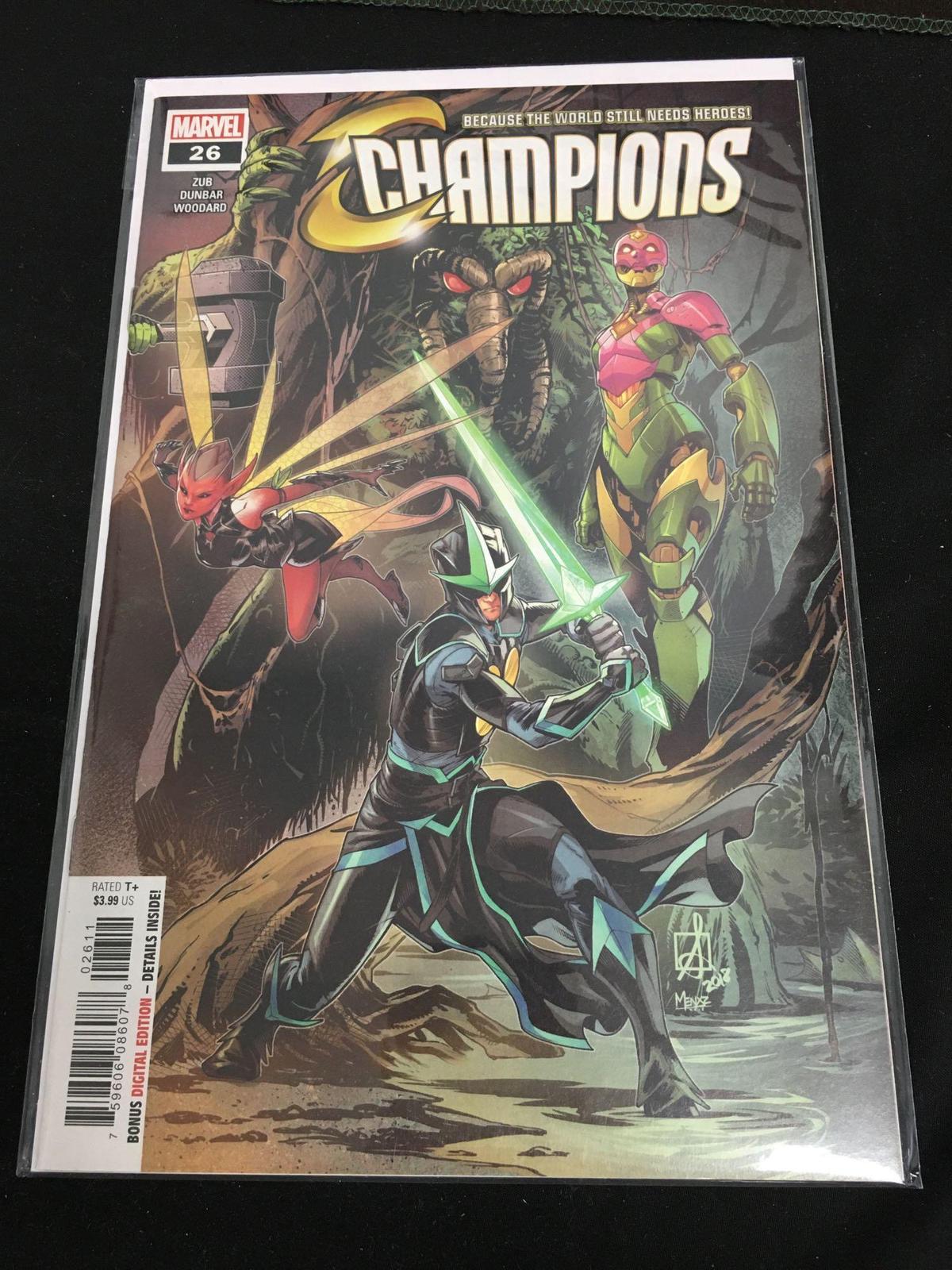 Champions #26 Comic Book from Amazing Collection