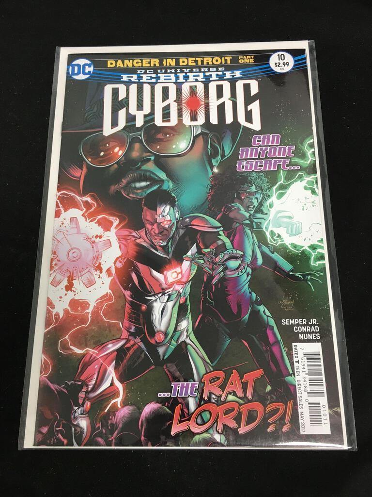 Cyborg #10 Comic Book from Amazing Collection