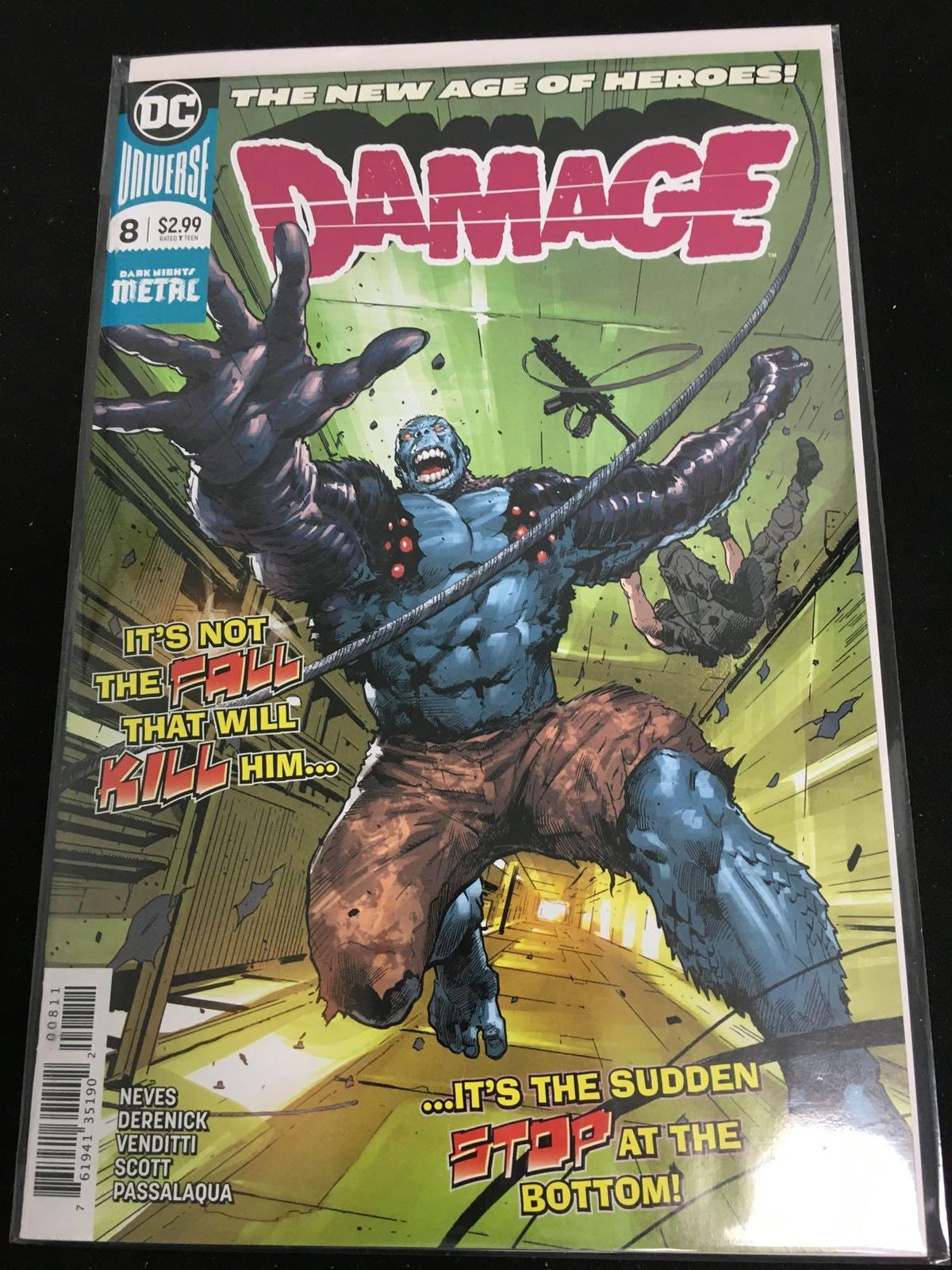 Damage #8 Comic Book from Amazing Collection