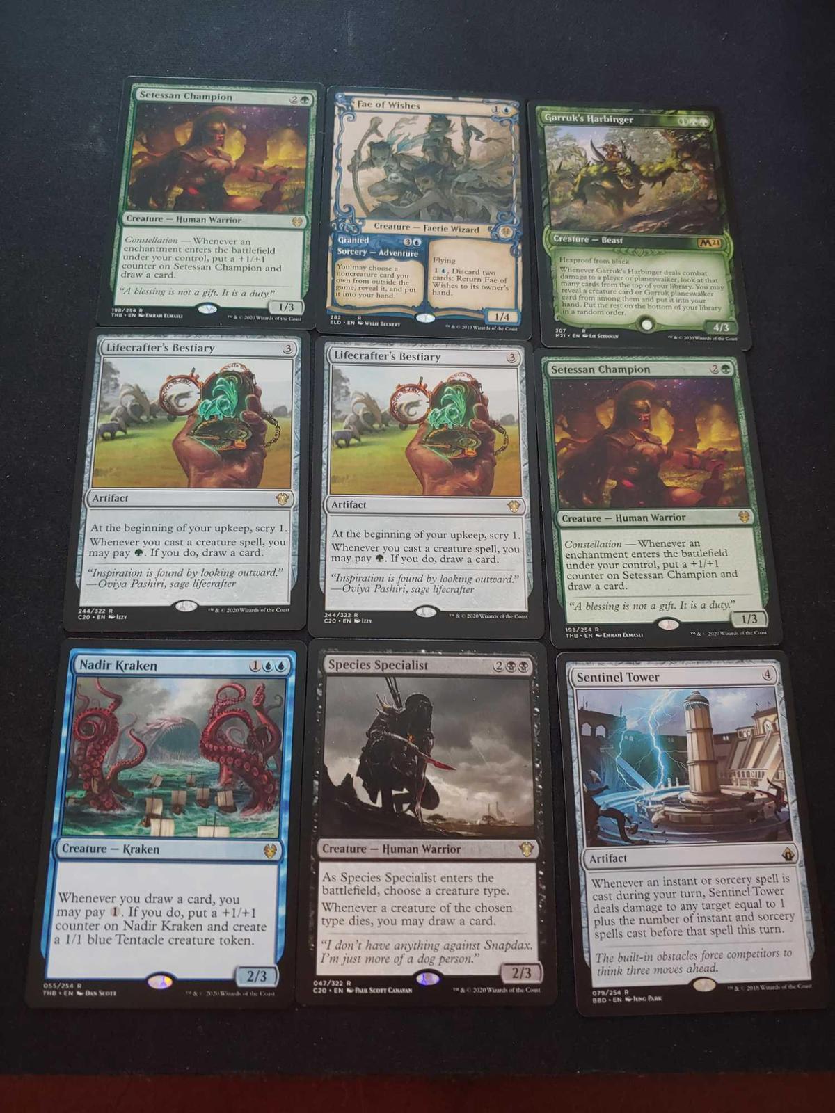 Mtg Rare lot of 9