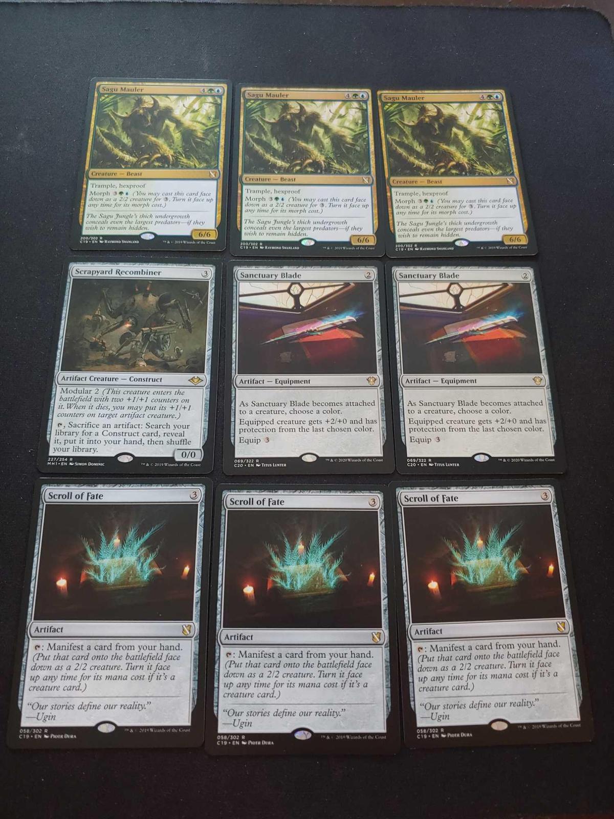 Mtg Rare lot of 9