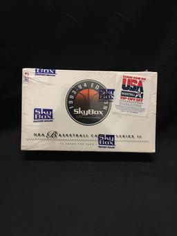 Factory Sealed Skybox Premium 1993-94 Basketball Series II Hobby Box 36 Pack Box