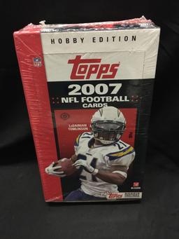 Factory Sealed Topps 2007 Football Hobby Edition Hobby Box 36 Pack Box