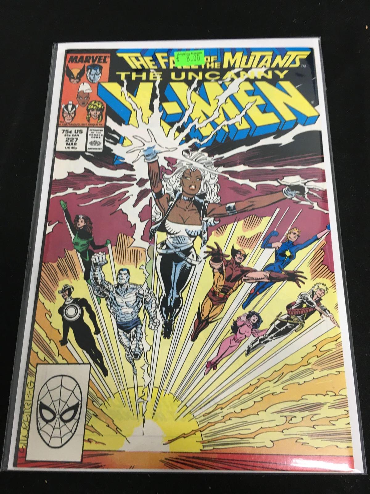 The Uncanny X-Men #227 Comic Book from Amazing Collection B