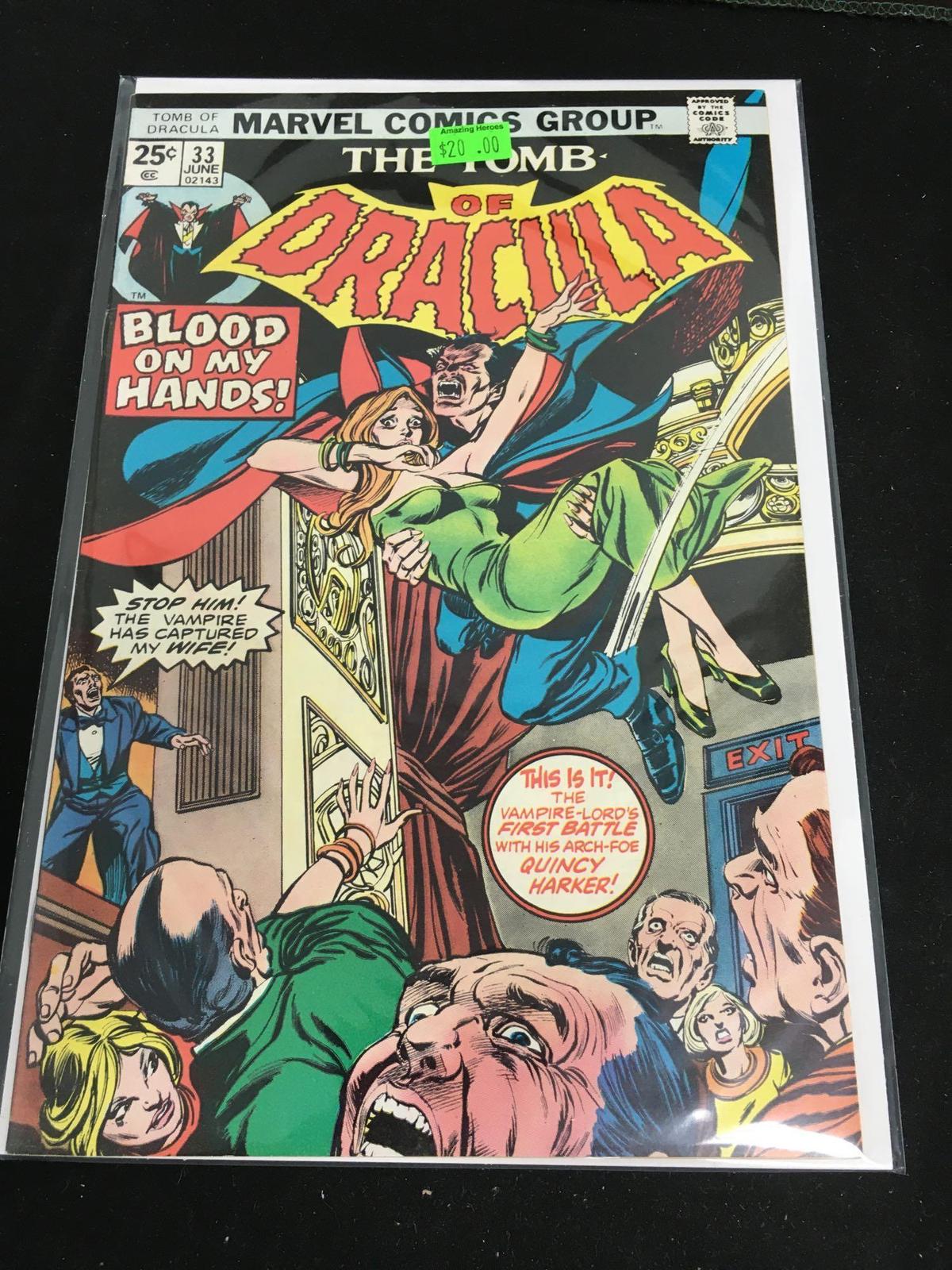 The Tomb of Dracula #33 Comic Book from Amazing Collection
