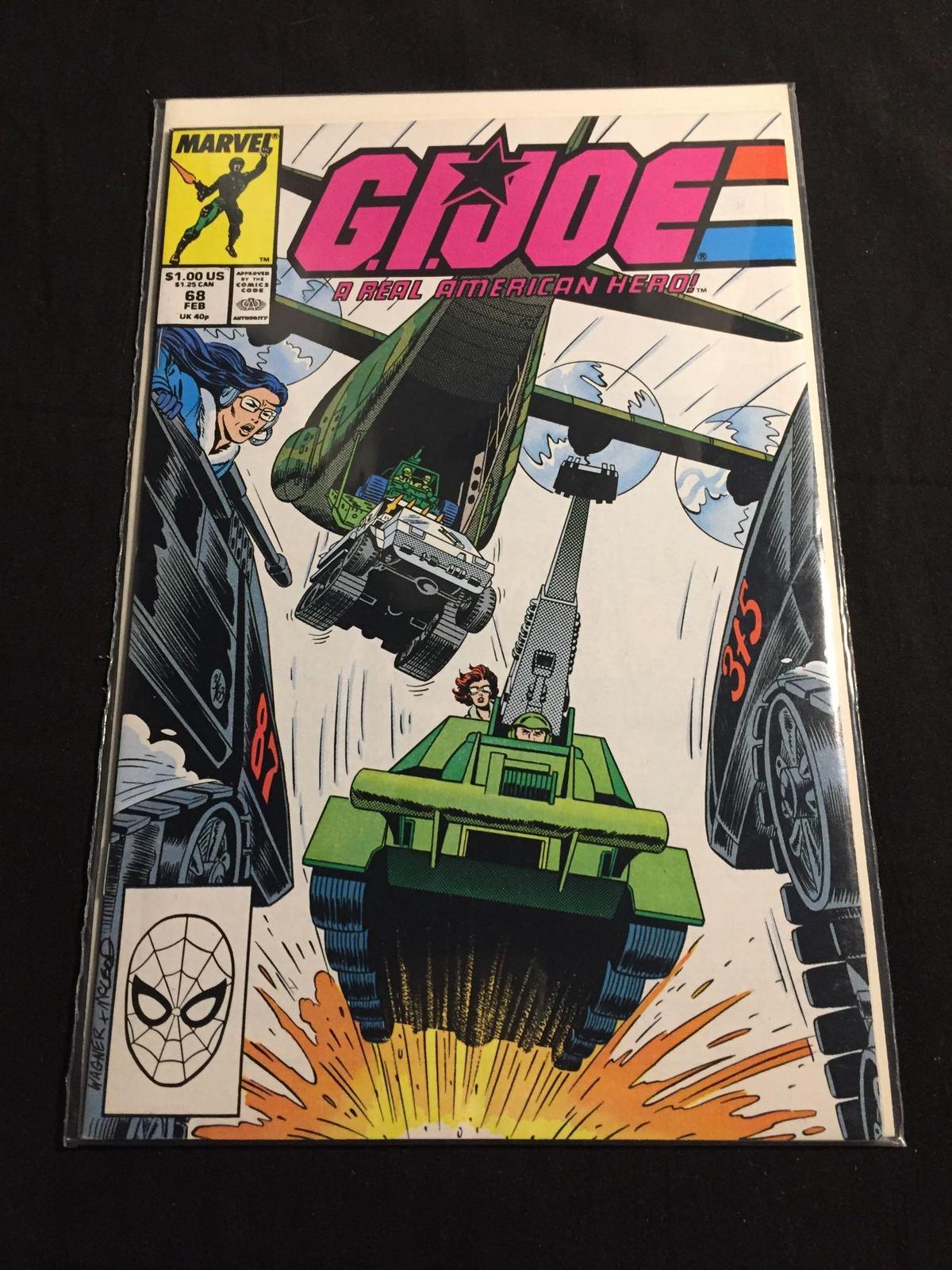 GI Joe A Real American Hero #68 Comic Book from Amazing Collection