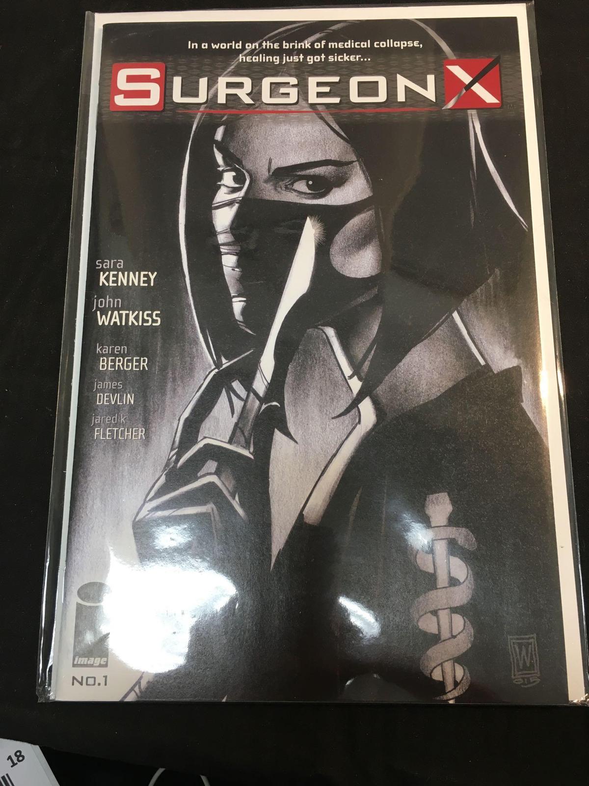 Surgeon X #1 Comic Book from Amazing Collection