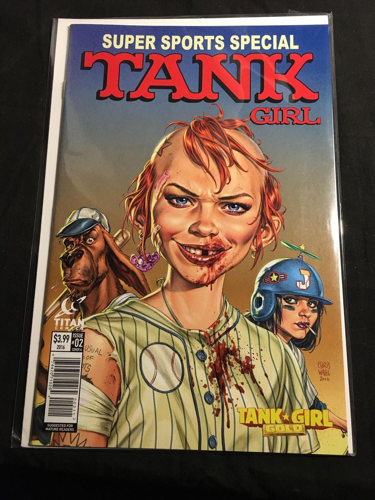 Tank Girl Super Sports Special #2 Comic Book from Amazing Collection