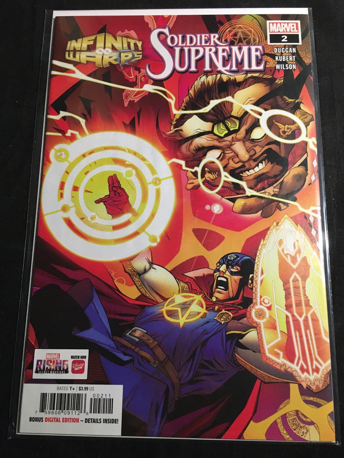 Infinity Warps Soldier Supreme #2 Comic Book from Amazing Collection