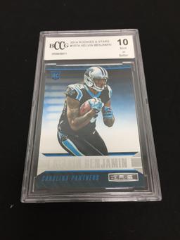 BCCG Graded Mint 10 - 2014 Rookies & Stars #157A Kelvin Benjamin RC