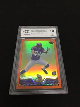 BCCG Graded Mint 10 - 2013 Topps Chrome Orange Refractors #19 C. Patterson RC