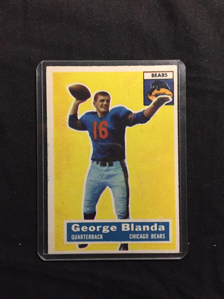 1956 Topps #11 GEORGE BLANDA Bears Vintage Football Card
