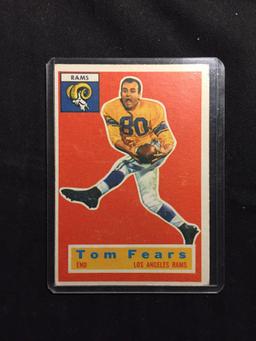 1956 Topps #42 TOM FEARS Rams Vintage Football Card