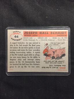 1956 Topps #44 JOE SCHMIDT Lions Vintage Football Card