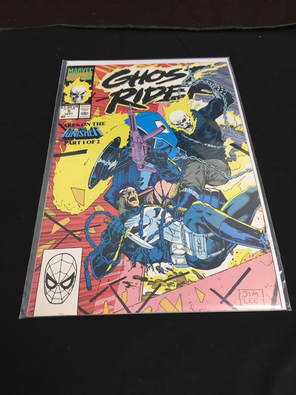 Marvel Ghost Rider #5 SEP 1990 VF/NM