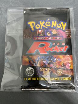 Factory Sealed Pokemon TEAM ROCKET 1st Edition Booster Pack