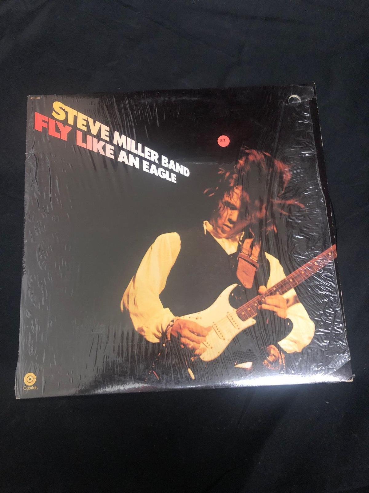 Steve Miller Band Fly Like An Eagle Vintage Vinyl LP Record from Collection