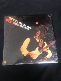 Steve Miller Band Fly Like An Eagle Vintage Vinyl LP Record from Collection