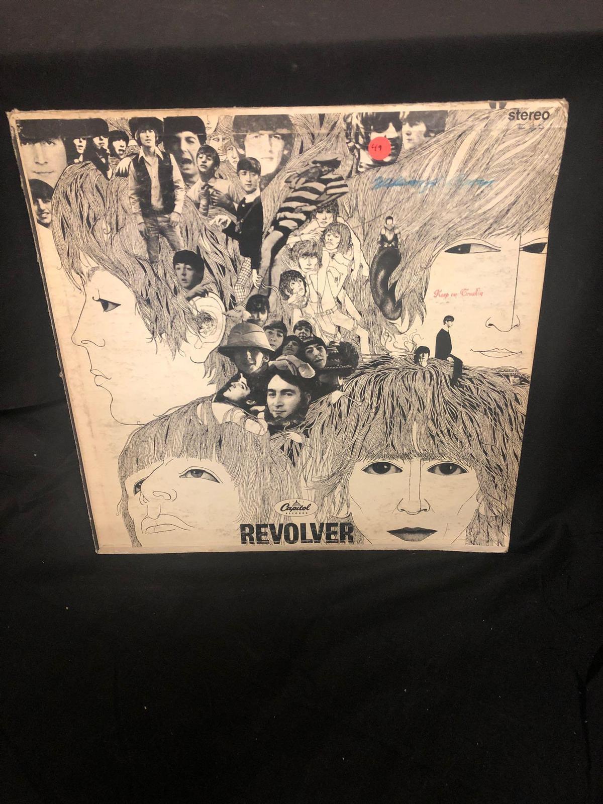 The Beatles Revolver Vintage Vinyl LP Record from Collection