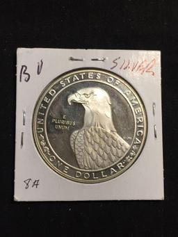 1983 United States LA Olympics Silver Dollar Coin - Proof