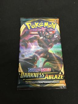 HOT PRODUCT - Booster Pack of Pokemon Darkness Ablaze Cards - 10 Trading Cards