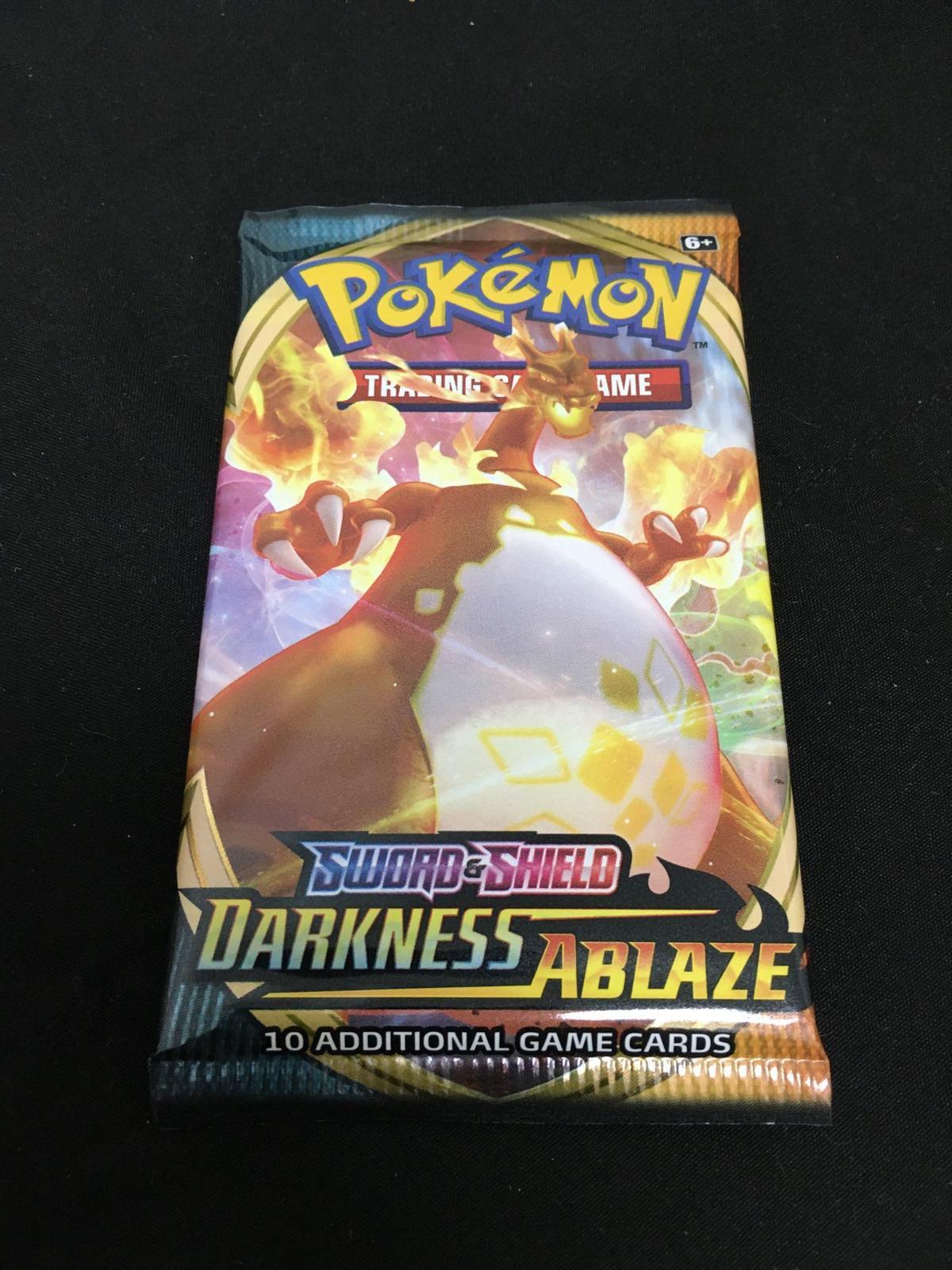 HOT PRODUCT - Booster Pack of Pokemon Darkness Ablaze Cards - 10 Trading Cards