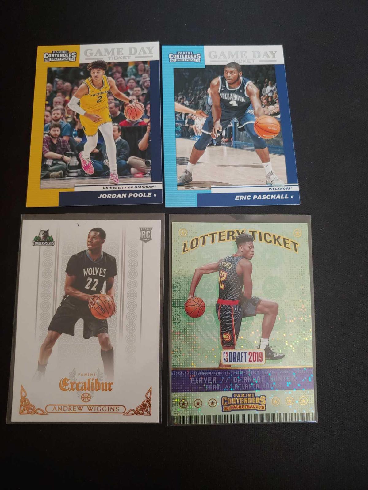 Basketball Rc lot of 4