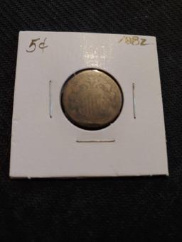 1882 nickel