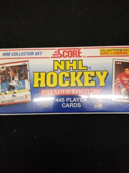 Factory Sealed Box Score 1990 Collector Set NHL Hockey Premier Edition 445 Player Cards