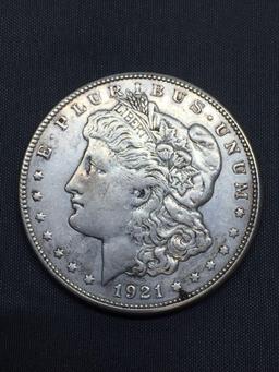 1921-S United States Morgan Silver Dollar - 90% Silver Coin