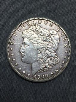 1900 United States Morgan Silver Dollar - 90% Silver Coin