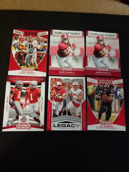 Sports card lot of 6