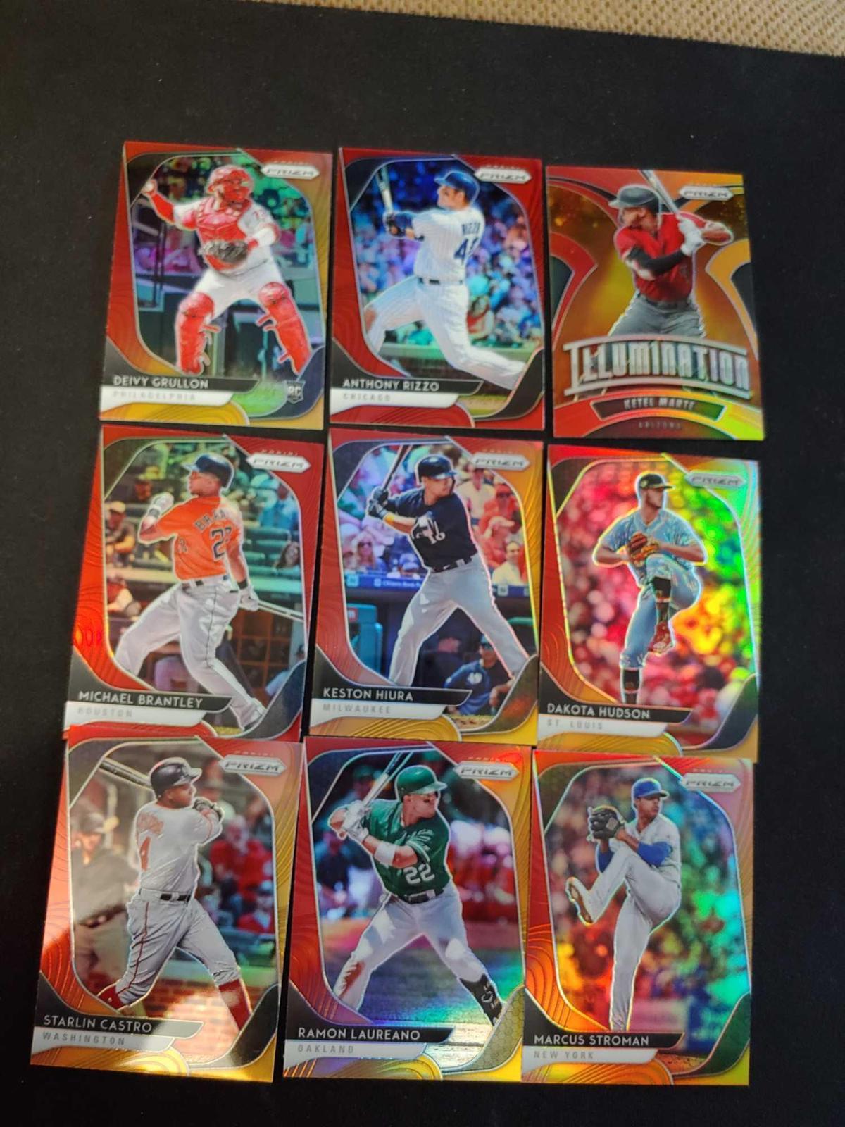 Refractor lot of 9