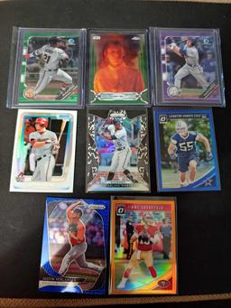 Refractor lot of 8