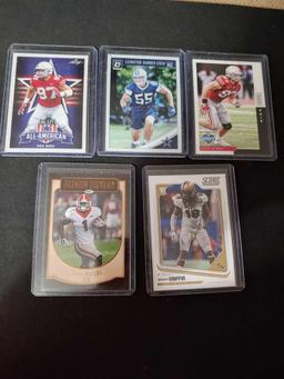 Sports card lot of 5