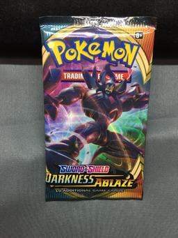 Factory Sealed Pokemon Sword & Shield DARKNESS ABLAZE 10 Card Booster Pack