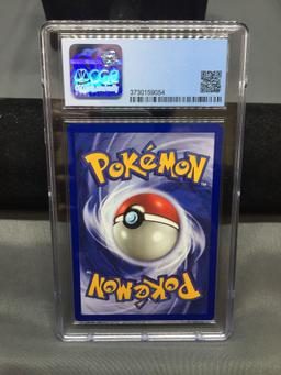 CGC Graded 1999 Pokemon Fossil 1st Edition KINGLER Trading Card - GEM MINT 9.5