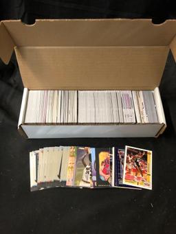 660 Count Box Full of Basketball Rookies Prizms Refractors Inserts Super Stars & Serial Numbered