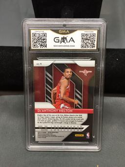 GMA Graded 2018-19 Panini Prizm DEANTHONY MELTON Rockets ROOKIE Basketball Card - MINT 9