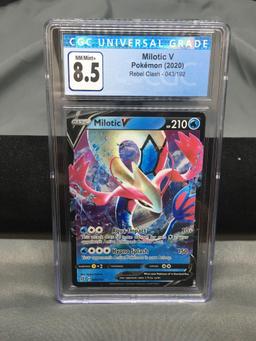 CGC Graded Pokemon Rebel Clash 2020 Milotic V 043/192 - NM MT 8.5