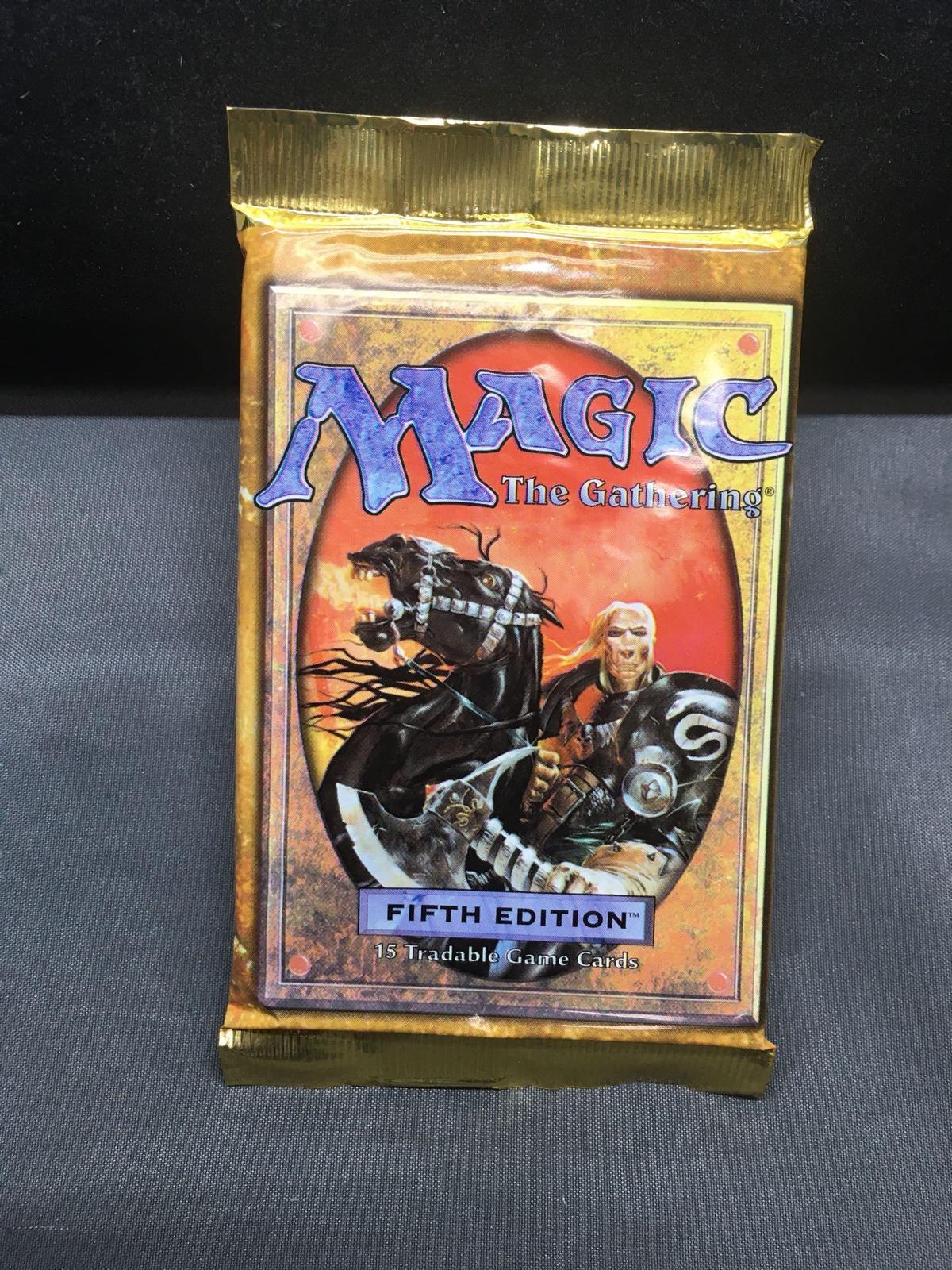 Factory Sealed Vintage Magic the Gathering 5th Edition 15 Card Booster Pack